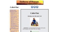 Desktop Screenshot of calledout.embassyofheaven.com