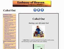 Tablet Screenshot of calledout.embassyofheaven.com