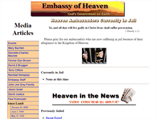 Tablet Screenshot of media.embassyofheaven.com