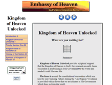 Tablet Screenshot of kingdomunlocked.embassyofheaven.com